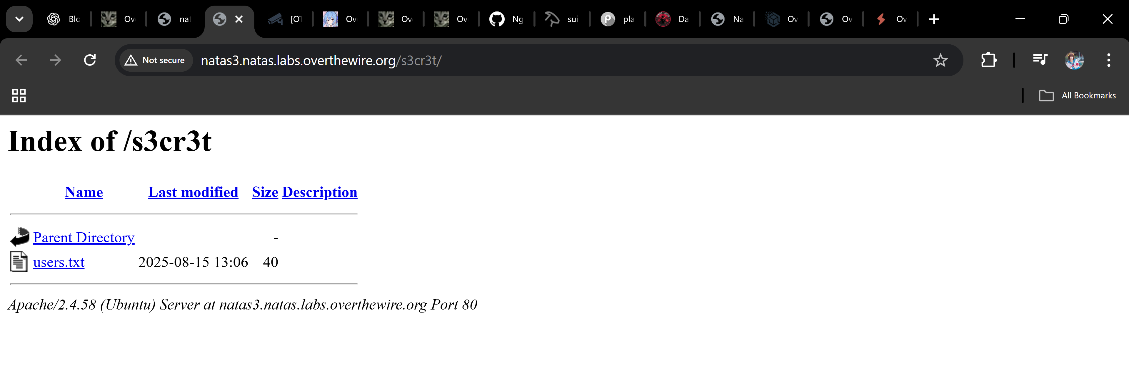 directory